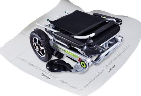 folding smart wheelchair