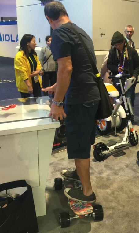 M3 skateboard on ces