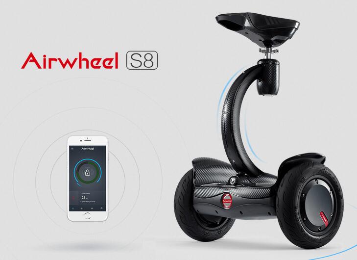 Por lo tanto, Airwheel S8 puede ser reputado como el rey de viajes de inteligencia, y liderar la moda del futuro. 